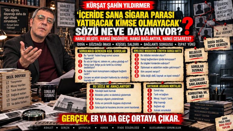 Kürşat Şahin Yıldırmer — Adalet Dosyası sorgu dosyası 004