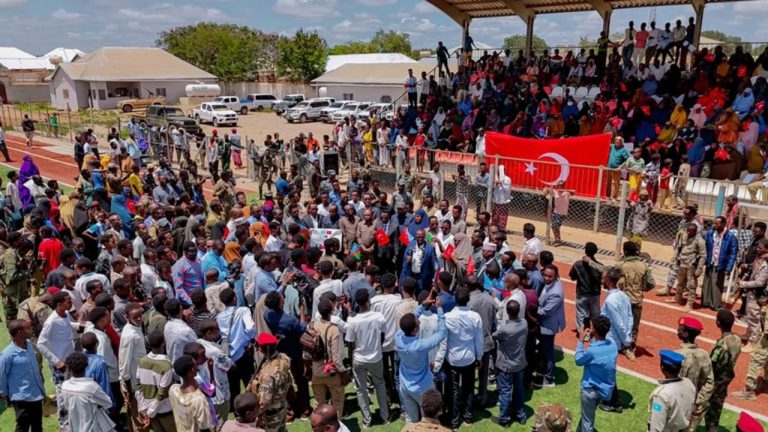 Somali'de Türkiye'ye teşekkür gösterileri düzenlendi