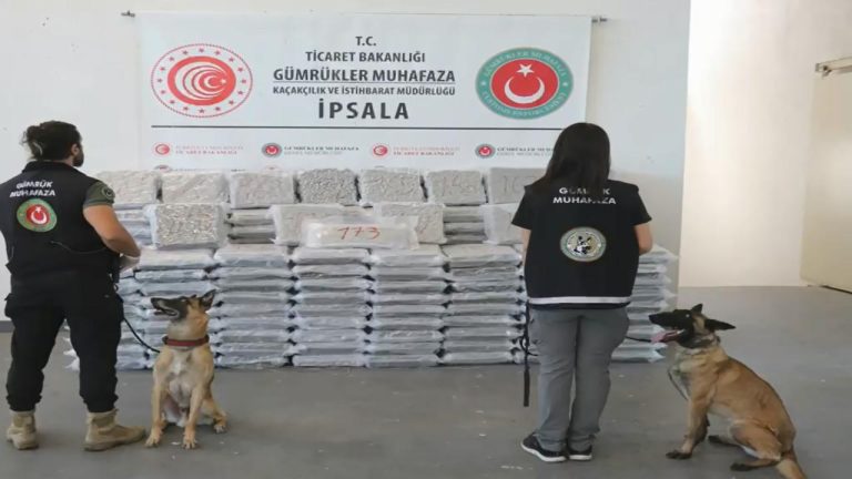 İpsala Gümrük Kapısı'nda 387 kilogram uyuşturucu ele geçirildi