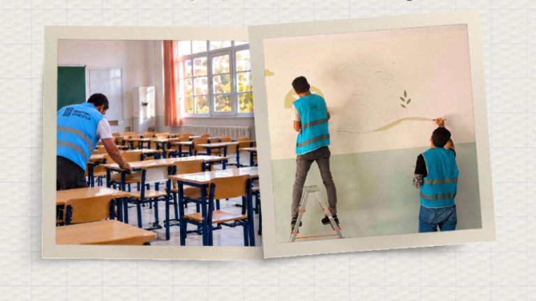 Yükümlüler, 2 bin 779 okulu eğitimöğretim yılına hazırladı