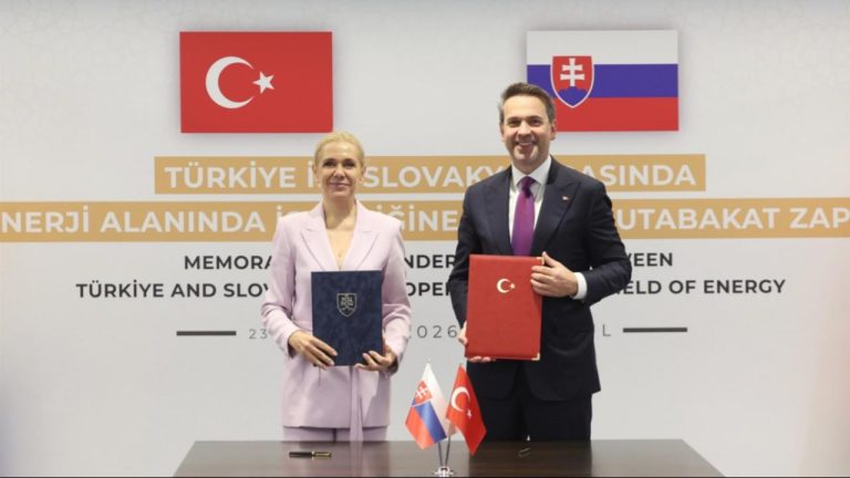 Türkiye ile Slovakya arasında enerji alanında iş birliği