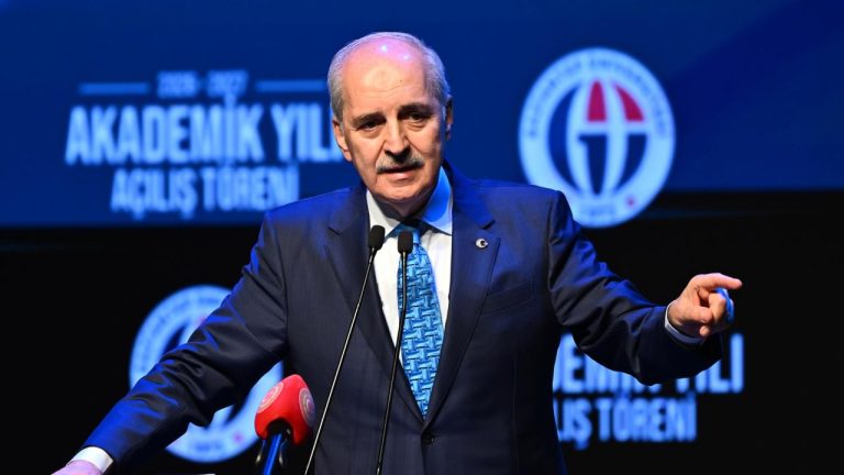 TBMM Başkanı Kurtulmuş: Önümüze barışın, kardeşliğin ve kalkınmanın kapısı açılmıştır