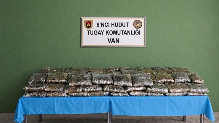 Van sınırında 59 kilo 734 gram uyuşturucu ele geçirildi